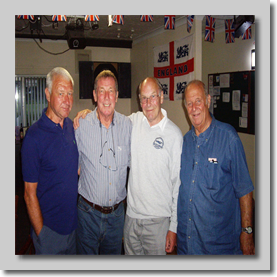 Mel Sanders, Ian Bagshaw, John Titterell and Jim Williams
